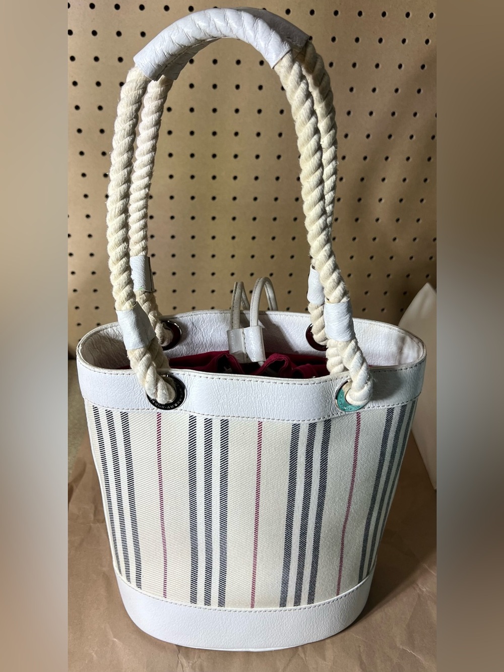 Authentic Burberry Bucket Bag! EUC!